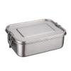 IGRIXLSD 1pc Lunch Box 1200ML, Stainless Steel Portable Sealed Bento Box With Removable Partition For Outdoor Camping view 1