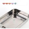 IGRIXLSD 1pc Lunch Box 1200ML With 3 Compartments, Stainless Steel Portable Sealed Bento Box Suitable For Outdoor Camping view 4