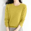 Women's Casual Crew Neck Solid Color Pullover Fleece Sweater Fashion Top Winter Clothes for Women Women Sweaters view 3
