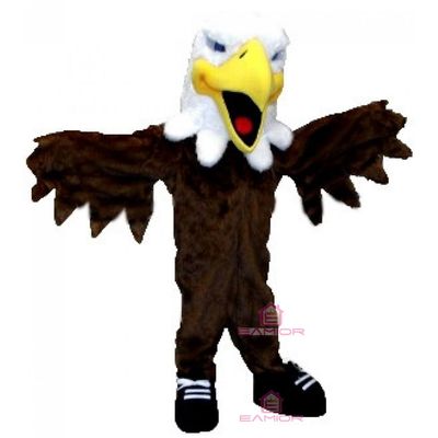 Adult Eagle Mascot Costume Adult Size for Men & Women with Built-in Fan Inside the Head