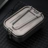 IGRIXLSD 1PC Pure Titanium Lunch Box 750ML, Portable Folding Bento Box Suitable For Outdoor Camping Or Home Use view 3