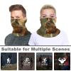 VFKLT Wildlife Forest Squirrel Face Mask Sun Dust Protection Neck Gaiter Scarf Face Covering Headwear Bandana for Men Women view 4