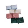 Personalized Velvet Jewelry Rolls, Custom Jewelry Travel Organizer Mini Size Travel Storage Bag,Monogrammed Jewelry Roll for Necklaces, Rings, Travel Essentials for Women view 1