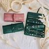 Personalized Velvet Jewelry Rolls, Custom Jewelry Travel Organizer Mini Size Travel Storage Bag,Monogrammed Jewelry Roll for Necklaces, Rings, Travel Essentials for Women view 2