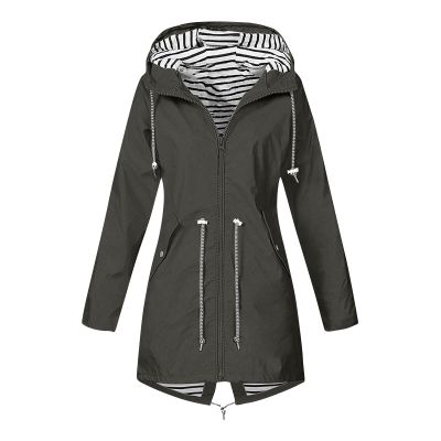Plus Size Fall Jacket for Women Cool Hiking Long Sleeve Hooded Polyester Top Lightweight Fit Solid Color Button Jacket Female Yellow