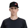 Joisbs USA American Flag and Tonga Flag Classic Unisex Sun Hat with Flat Brim - Adjustable and Stylish for Outdoor Adventures! Black view 2