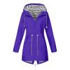 Fall Jackets Ladies Modern Office Long Sleeve Plus Size Polyester Tops Waterproof Relaxed Fit Solid Button Hoodies Jacket Ladies Yellow view 1