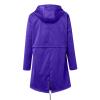 Fall Jackets Ladies Modern Office Long Sleeve Plus Size Polyester Tops Waterproof Relaxed Fit Solid Button Hoodies Jacket Ladies Yellow view 2