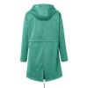 Fall Jackets Ladies Modern Office Long Sleeve Plus Size Polyester Tops Waterproof Relaxed Fit Solid Button Hoodies Jacket Ladies Yellow view 2