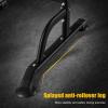 Pull Up Dip Station For Home Gym Strength Training Workout Dip Station Height Adjustable Free Standing Multi-Function Chin Up Bar Dip Stations 330LBS Weight Capacity Black view 4
