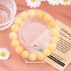 AD Beads Handmade Gemstone Stretch Elastic Bracelet Crystal Healing Reiki Nature's Beauty and Spiritual Essence Unisex (12mm, Yellow Jade (abundance and joy)) view 3