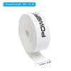 PATIKIL 16.4ft/5M Badminton Racket Head Protector Sticker 0.94in Width, PU Racquet Guard Tape Racket Frame Stickers Wear-Resistant, White view 2