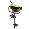 4 Stroke 9HP Outboard Motor, 225CC Heavy Duty Long Shaft Fishing Boat Engine Marine Engine w/Air Cooling&TCI Ignition, Gas Powered Outboard Boat Motor for Fishing, Aquaculture, Outdoor Adventure view 1