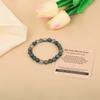 AD Beads Handmade Gemstone Stretch Elastic Bracelet Crystal Healing Reiki Nature's Beauty and Spiritual Essence Unisex (6mm, African Bloodstone (Strengthen the body)) view 3