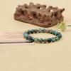 AD Beads Handmade Gemstone Stretch Elastic Bracelet Crystal Healing Reiki Nature's Beauty and Spiritual Essence Unisex (4mm, African Turquoise (Spiritual Growth)) view 3
