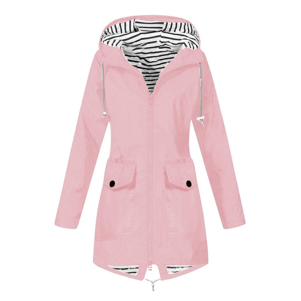 NAMTYQX Long Sleeve Oversized Fall Casual Jacket for Women College Button Front Hooded Polyester Blouse Waterproof Loose Fit Solid Jacket Women Yellow