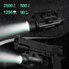 YOUNGOOD 2500 High Lumens Pistol Laser Light Combo, Tactical LED Flashlight, Adjustable Picatinny Rail Mount Airsoft Handgun Green Laser Weapon Llights, Type-C Rechargeable SIG Gun Flashlights view 2