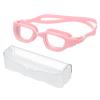 PATIKIL Swim Goggles Unisex, Pool Swimming Goggles Sun Rays Resistance No Leaking with Storage Box for Teenagers, Pink view 1