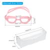 PATIKIL Swim Goggles Unisex, Pool Swimming Goggles Sun Rays Resistance No Leaking with Storage Box for Teenagers, Pink view 2