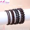 AD Beads Handmade Gemstone Stretch Elastic Bracelet Crystal Healing Reiki Nature's Beauty and Spiritual Essence Unisex (6mm, Garnet (Devotion)) view 2