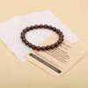 AD Beads Handmade Gemstone Stretch Elastic Bracelet Crystal Healing Reiki Nature's Beauty and Spiritual Essence Unisex (6mm, Garnet (Devotion)) view 3