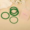 AD Beads Handmade Gemstone Stretch Elastic Bracelet Crystal Healing Reiki Nature's Beauty and Spiritual Essence Unisex (4mm, Green Jade (Heart Opening)) view 4