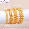 AD Beads Handmade Gemstone Stretch Elastic Bracelet Crystal Healing Reiki Nature's Beauty and Spiritual Essence Unisex (8mm, Citrine (Joy and abundance)) view 2