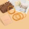 AD Beads Handmade Gemstone Stretch Elastic Bracelet Crystal Healing Reiki Nature's Beauty and Spiritual Essence Unisex (8mm, Citrine (Joy and abundance)) view 4