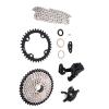 1x10 Speed Mountain Group Set, Include 42T Flywheel Shifter 36T Disc 10 Speed Chain for DIY Bikes view 4