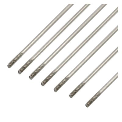 QIAOJUNMING Electric for Bicycle Spokes 36PCS 12G/12K Ebike Spoke Silver Hub Motor Wheel 2.4mm 255mm Electric for Bicycle Accessories(12G 140MM)
