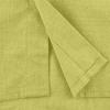 Men Linen Shirt Button Down Long Sleeve Cotton Beach Band Collar Shirts Lightweight Casual Solid Plain Loose Shirt (Medium,Yellow) view 4