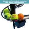 Tennis Ball Dropping Machine, Tennis Ball Feeder Tennis Machine, Tennis Serving Machine with Removable Track, 1.5-3.2 Meters Height Adjustable, 33 Balls, for Beginners, Tennis Teaching and Training view 3