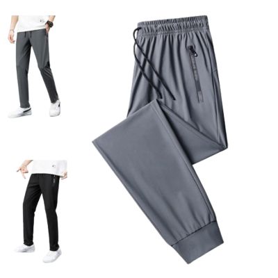 Comfy Fit Pants for Women Stretch Active Lounge Pants Soft Breathable Pants for Older Women (Gray Cuffs,X-Small)