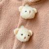 Baby Clothes Boys Girls Winter Snowsuit Cute Bear Suit Newborn Infant Coats Sherpa Hooded (Brown, 6-12 Months) view 4