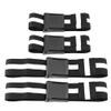 2 Pack Fitness Exercising Bands Strap Arm Muscle Training Bands Weightlifting Muscles Restriction Elastic Bands (Black [Black]) view 2