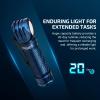 OLIGHT Perun 3 Rechargeable Headlamp Flashlight, 3000 Lumens LED Headlight with Red Light, Waterproof Head Lamp with Headband for Outdoor Camping, Hiking, Working (Midnight Blue) view 4