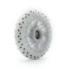 HDNSAUD Roller Skate Wheels 90mm 100mm 110mm Speed Skating Wheel White Blue red Colorful 110 Inline Skates tyre 90A Shine Flash fire Stone Flint Spark(6 90mm 104flints) view 1