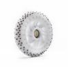 HDNSAUD Roller Skate Wheels 90mm 100mm 110mm Speed Skating Wheel White Blue red Colorful 110 Inline Skates tyre 90A Shine Flash fire Stone Flint Spark(6 90mm 104flints) view 4