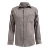 Button Down Linen Shirts for Men Casual Long Sleeve Cotton Beach Shirts Regular Fit Business Dress Shirts (Large,Grey) view 1