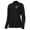 Antigua Women's Black Las Vegas Raiders Regard Full-Zip Jacket view 1