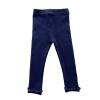 Toddler Baby Ribbed Legging Girls Boys Warm Knitted Soild Soft Dance Pants Tights Kids Fall Winter (Navy, 3-6 Months) view 1