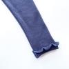 Toddler Baby Ribbed Legging Girls Boys Warm Knitted Soild Soft Dance Pants Tights Kids Fall Winter (Navy, 3-6 Months) view 3