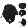 Soft Shell Protective Headgear, Rugby Headguards Padding Padded Helmet Goalkeeper, EVA Sponge Adjustable Soccer Goalie Helmet Support Rugby Flag Football Helmet Youth Kids Adults view 3