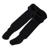 Baby Fleece Lined Winter Leggings Toddler Infant Footie Basic Full Length Stretchy Thermal Fall (Black, 12-24 Months)