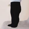 Baby Fleece Lined Winter Leggings Toddler Infant Footie Basic Full Length Stretchy Thermal Fall (Black, 12-24 Months) view 2