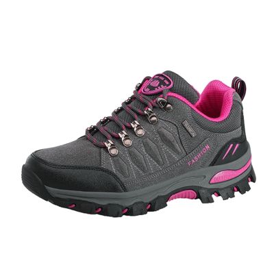 Women's Sneakers Outdoor Sports Climbing Hiking Shoes Waterproof Trekking Running Shoes Anti-Slip Wear-Resistant Climbing Shoes