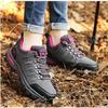Women's Sneakers Outdoor Sports Climbing Hiking Shoes Waterproof Trekking Running Shoes Anti-Slip Wear-Resistant Climbing Shoes view 2
