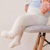 Baby Fleece Lined Winter Leggings Toddler Infant Footie Basic Full Length Stretchy Thermal Fall (White, 12-24 Months) view 3