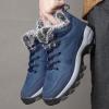 SNEKARMIN Men Snow Boots Outdoor Shoes For Male Thick Sole Sneakers for Men Winter Shoes Botines Tenis Keep Warm Fluff Mens Ankle Boots view 2