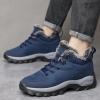 SNEKARMIN Men Snow Boots Outdoor Shoes For Male Thick Sole Sneakers for Men Winter Shoes Botines Tenis Keep Warm Fluff Mens Ankle Boots view 3